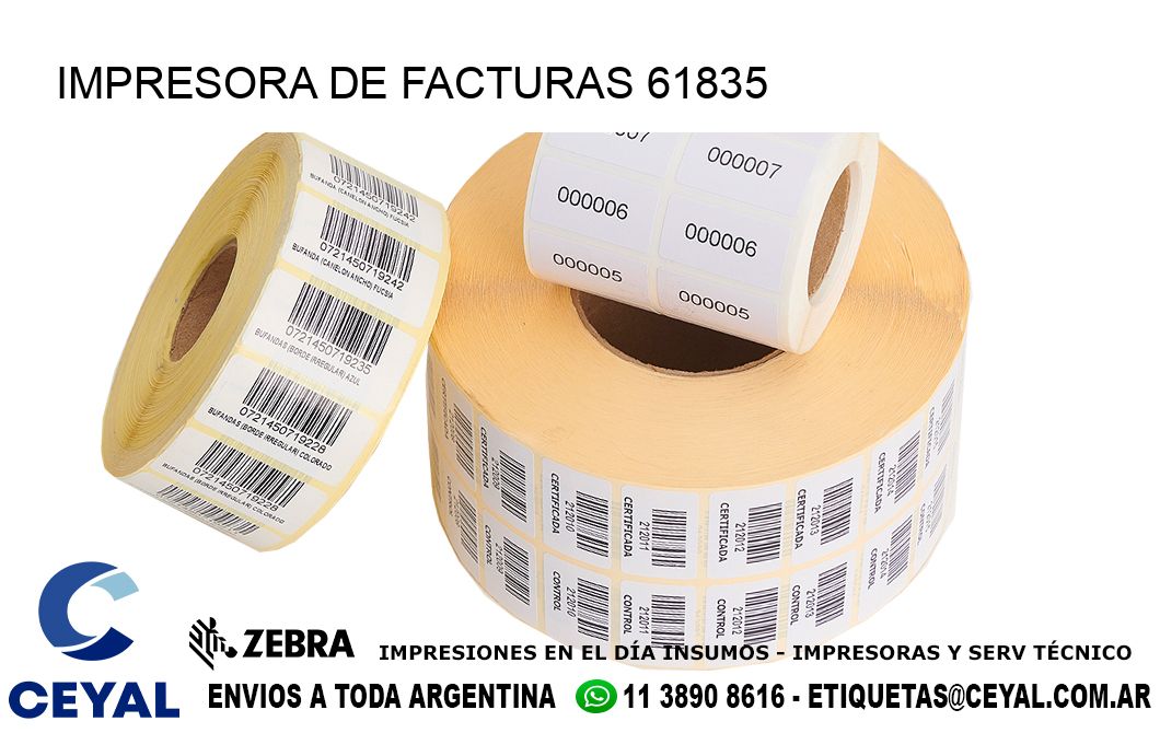 IMPRESORA DE FACTURAS 61835