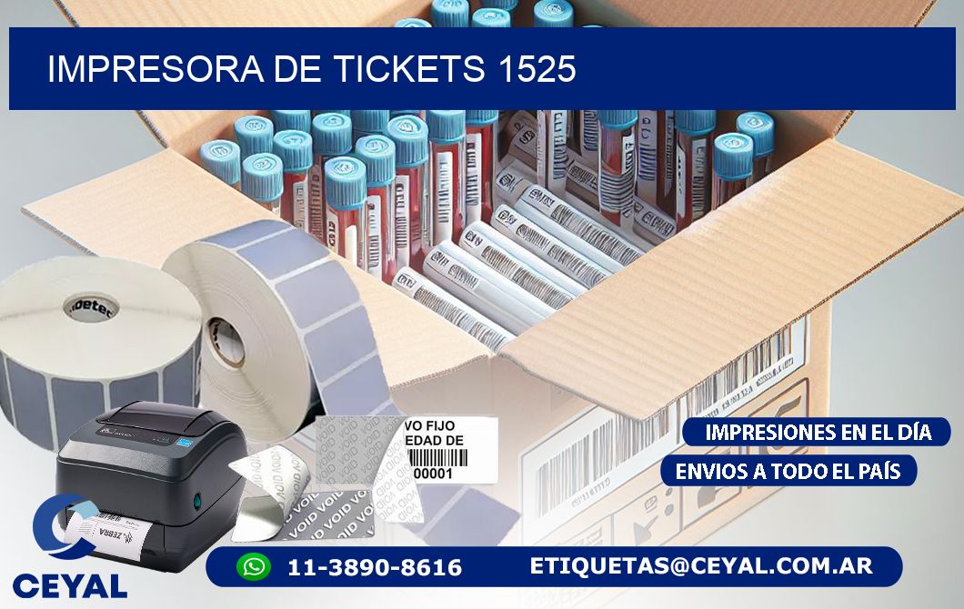 IMPRESORA DE TICKETS 1525