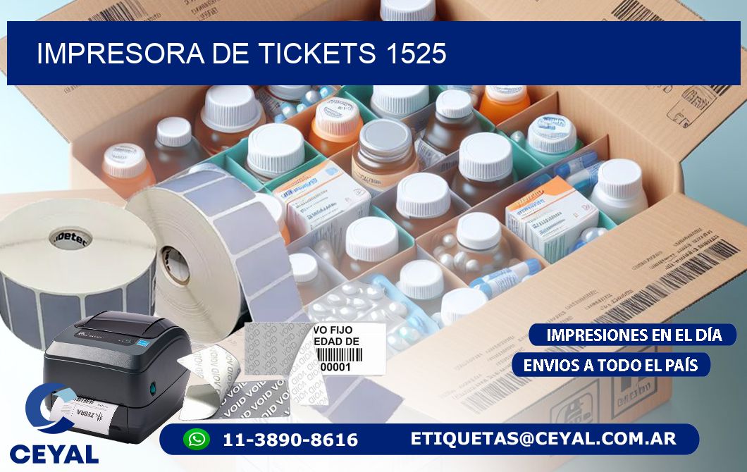 IMPRESORA DE TICKETS 1525