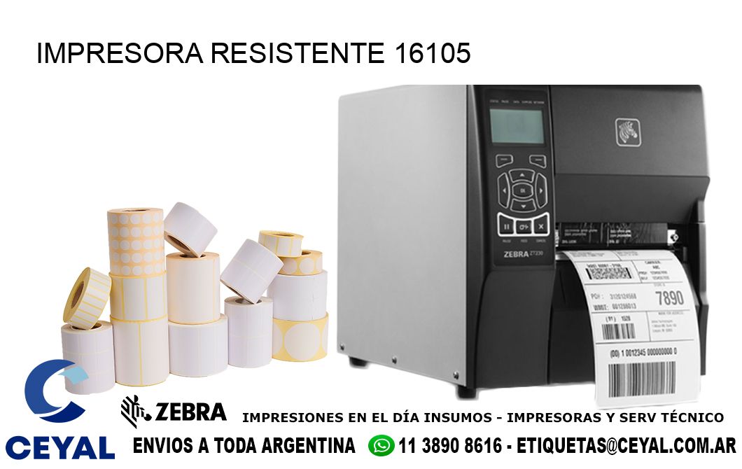 IMPRESORA RESISTENTE 16105
