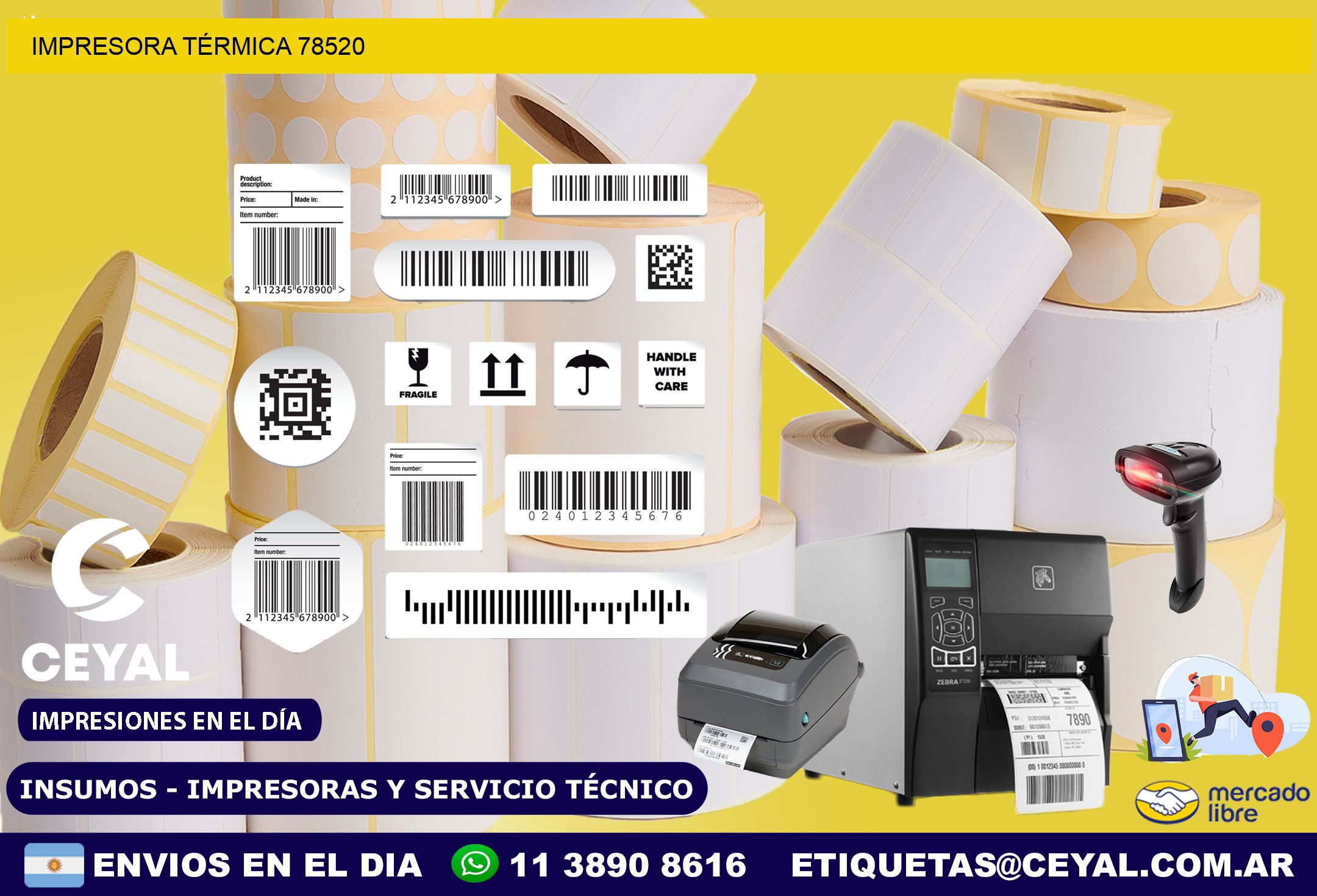 IMPRESORA TÉRMICA 78520