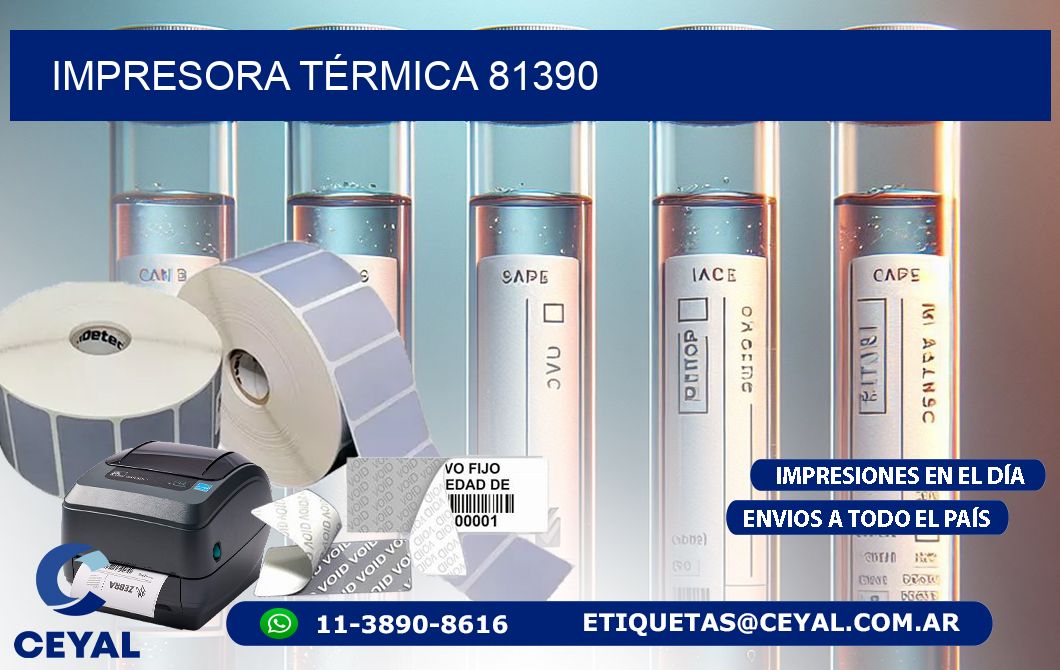 IMPRESORA TÉRMICA 81390