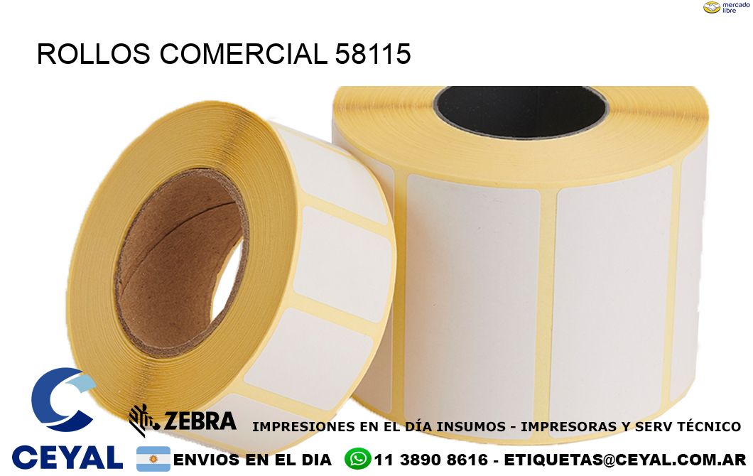 ROLLOS COMERCIAL 58115