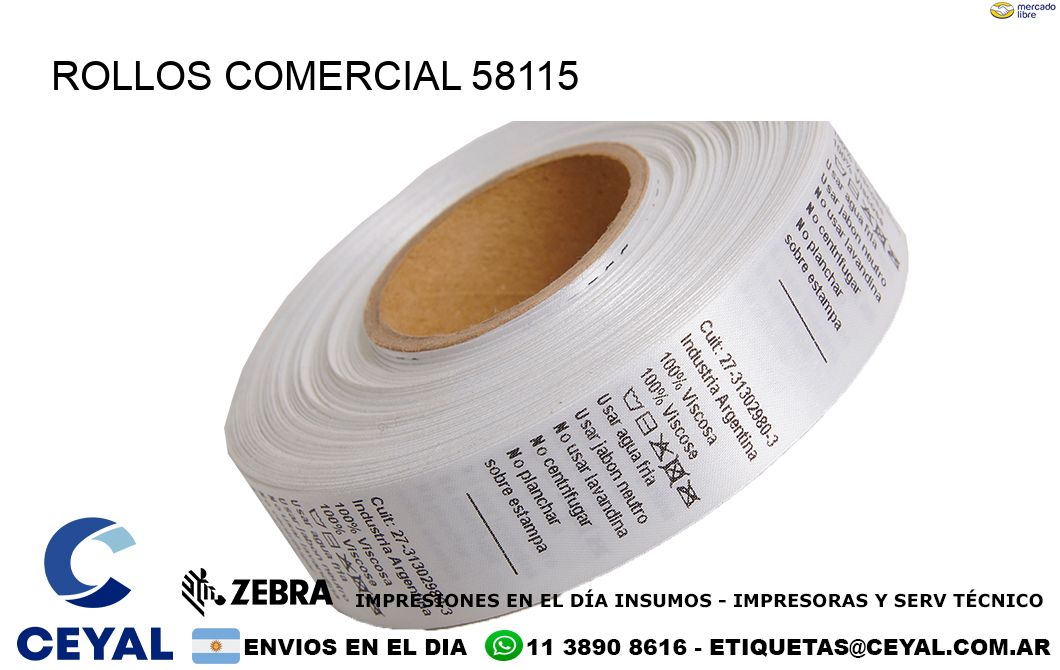 ROLLOS COMERCIAL 58115