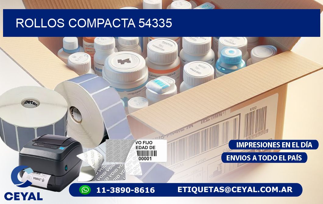 ROLLOS COMPACTA 54335