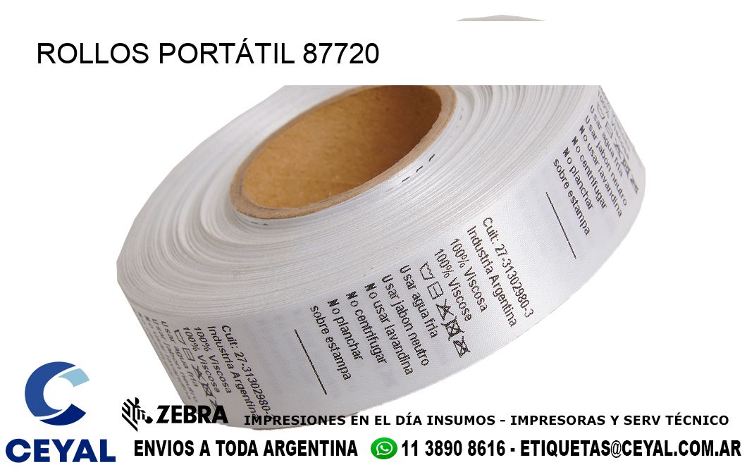 ROLLOS PORTÁTIL 87720