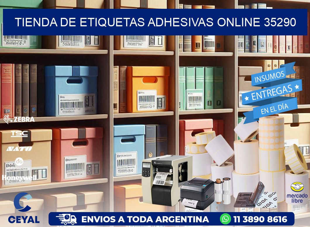 Tienda de Etiquetas Adhesivas Online 35290