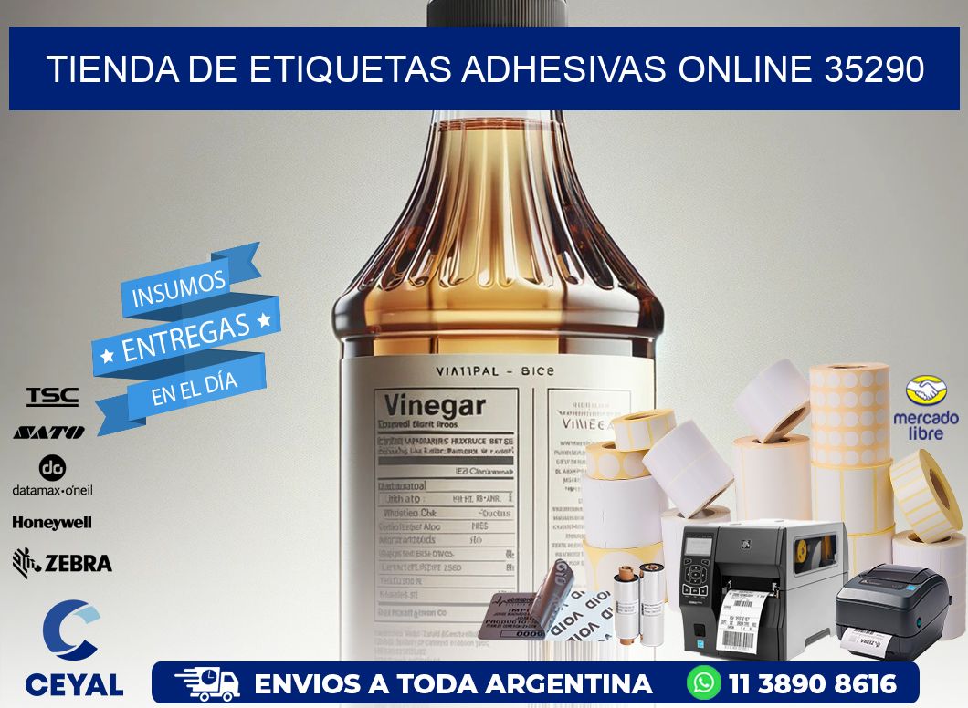 Tienda de Etiquetas Adhesivas Online 35290