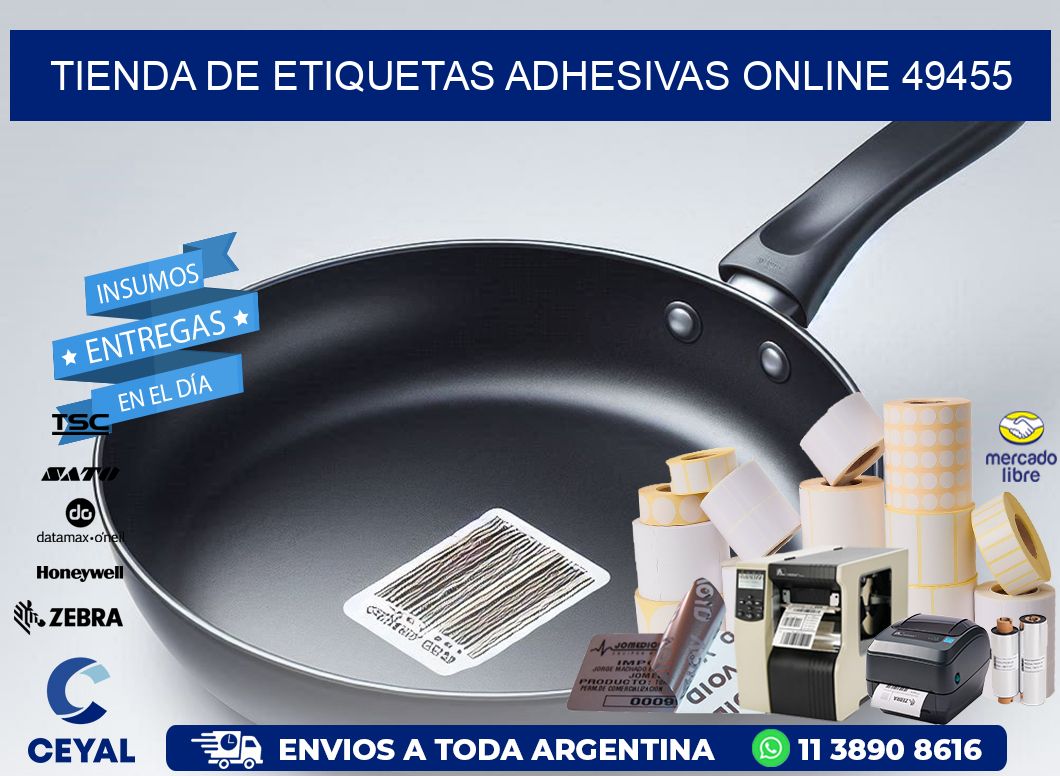 Tienda de Etiquetas Adhesivas Online 49455