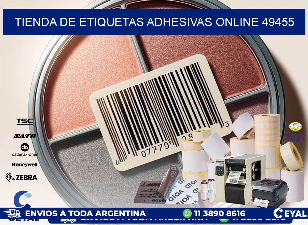 Tienda de Etiquetas Adhesivas Online 49455
