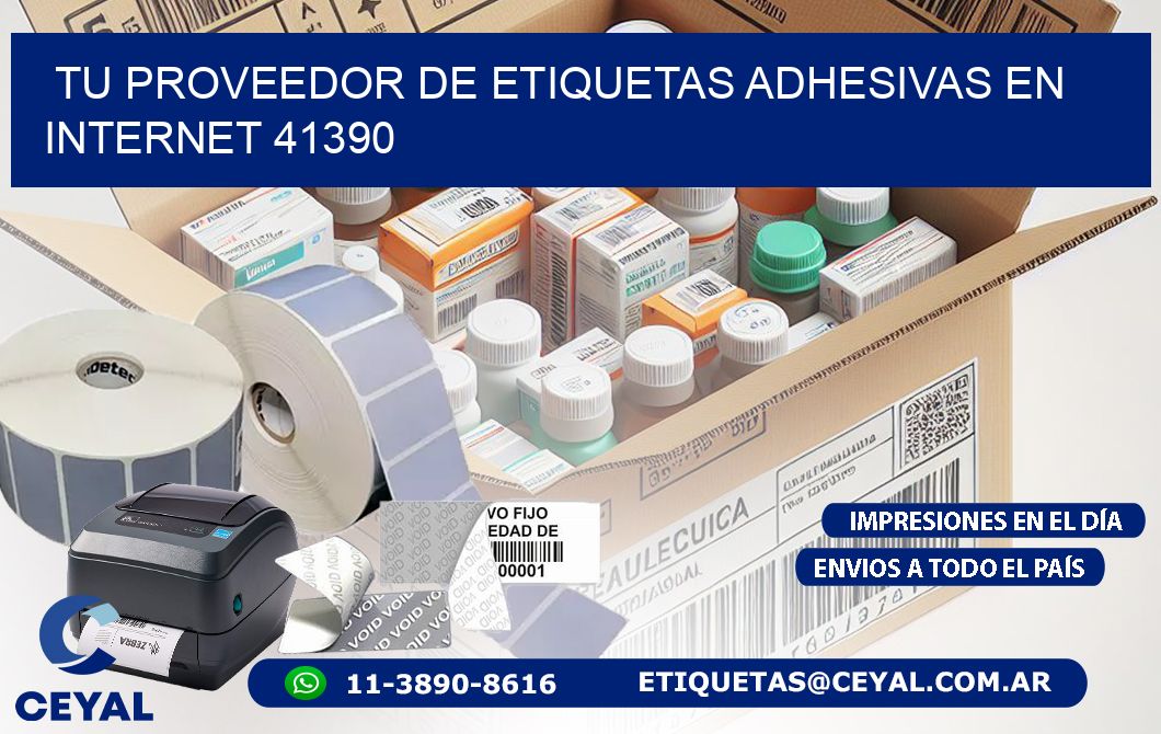 Tu Proveedor de Etiquetas Adhesivas en Internet 41390