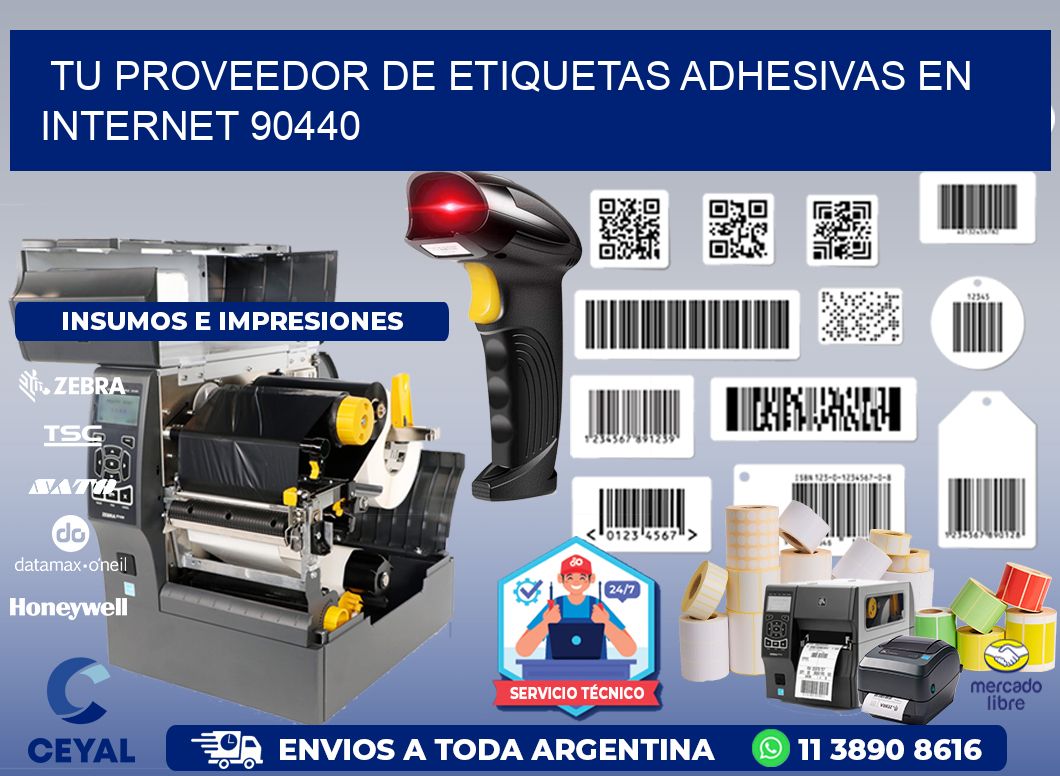 Tu Proveedor de Etiquetas Adhesivas en Internet 90440