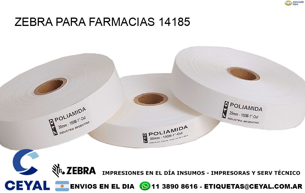 ZEBRA PARA FARMACIAS 14185