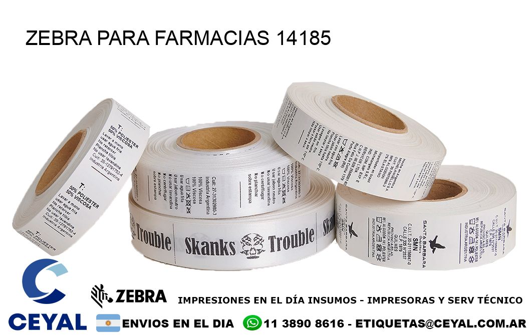 ZEBRA PARA FARMACIAS 14185