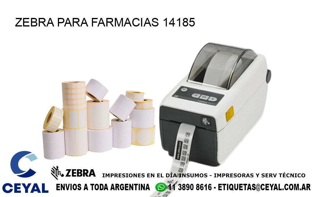 ZEBRA PARA FARMACIAS 14185