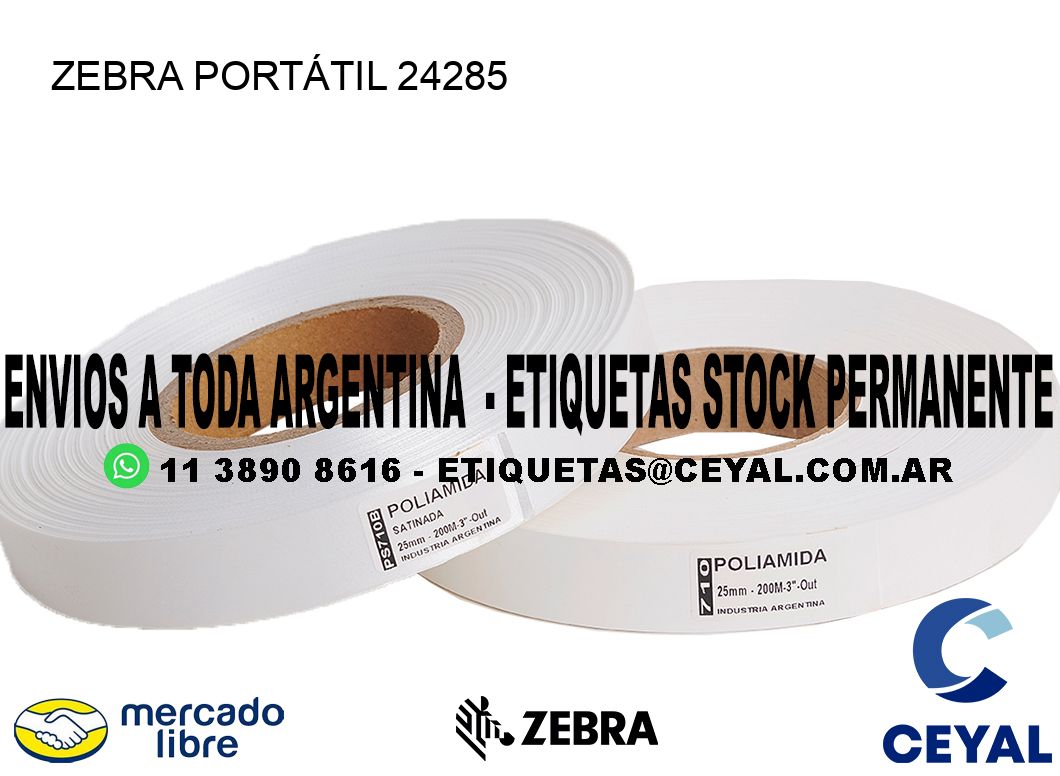 ZEBRA PORTÁTIL 24285