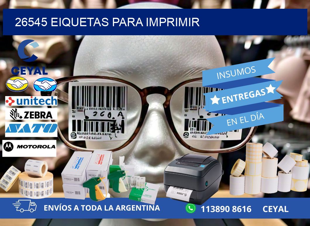 26545 EIQUETAS PARA IMPRIMIR