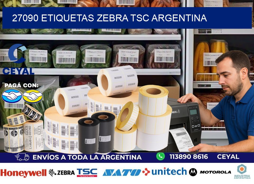 27090 etiquetas zebra tsc argentina