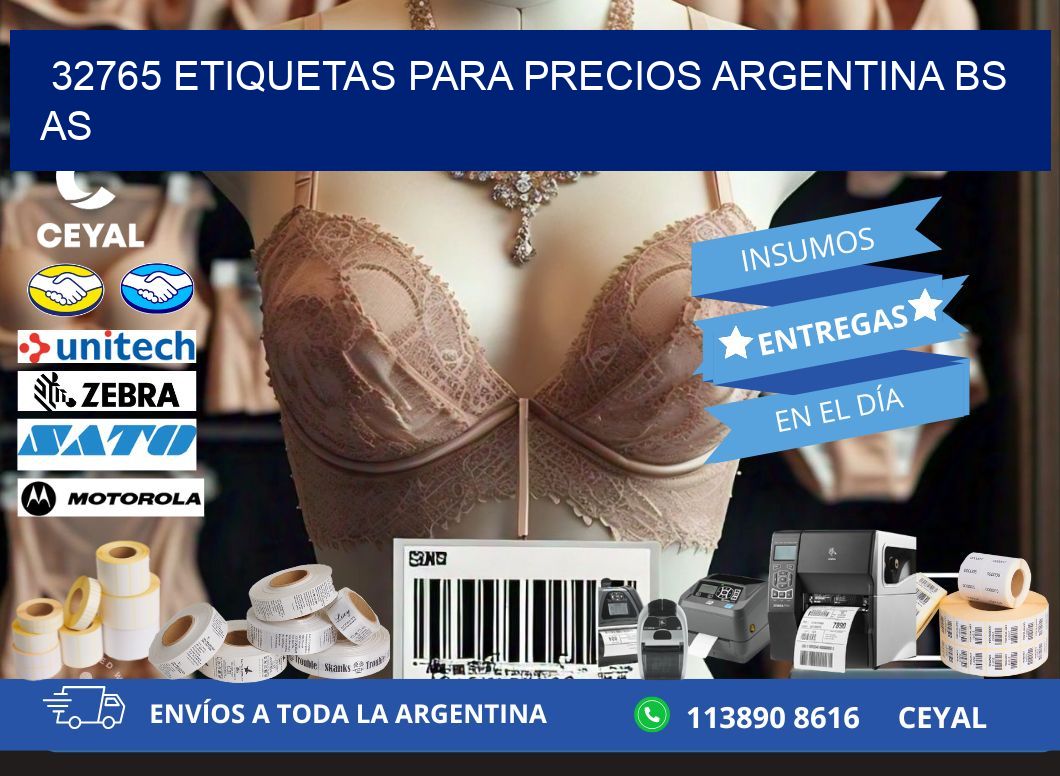 32765 ETIQUETAS PARA PRECIOS ARGENTINA BS AS