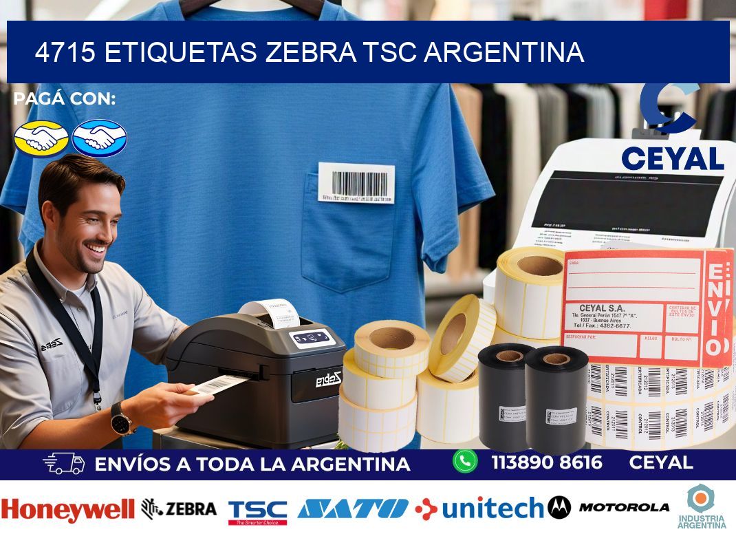 4715 etiquetas zebra tsc argentina