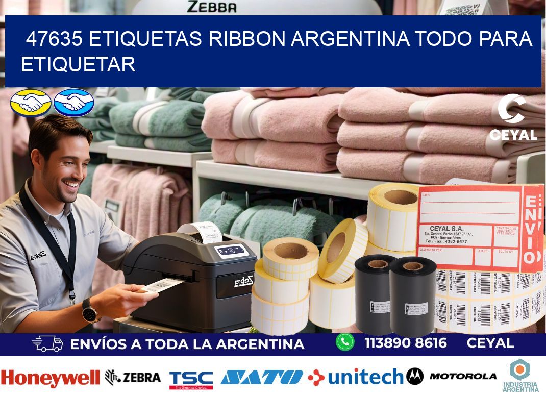 47635 etiquetas ribbon argentina TODO PARA ETIQUETAR