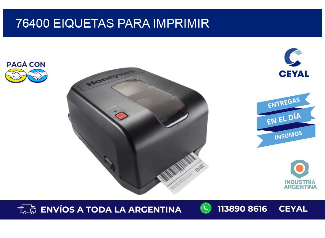 76400 EIQUETAS PARA IMPRIMIR