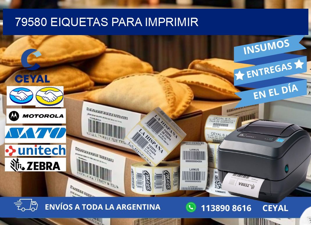 79580 EIQUETAS PARA IMPRIMIR