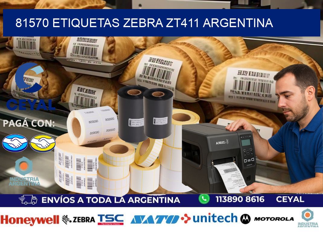 81570 etiquetas zebra zt411 argentina