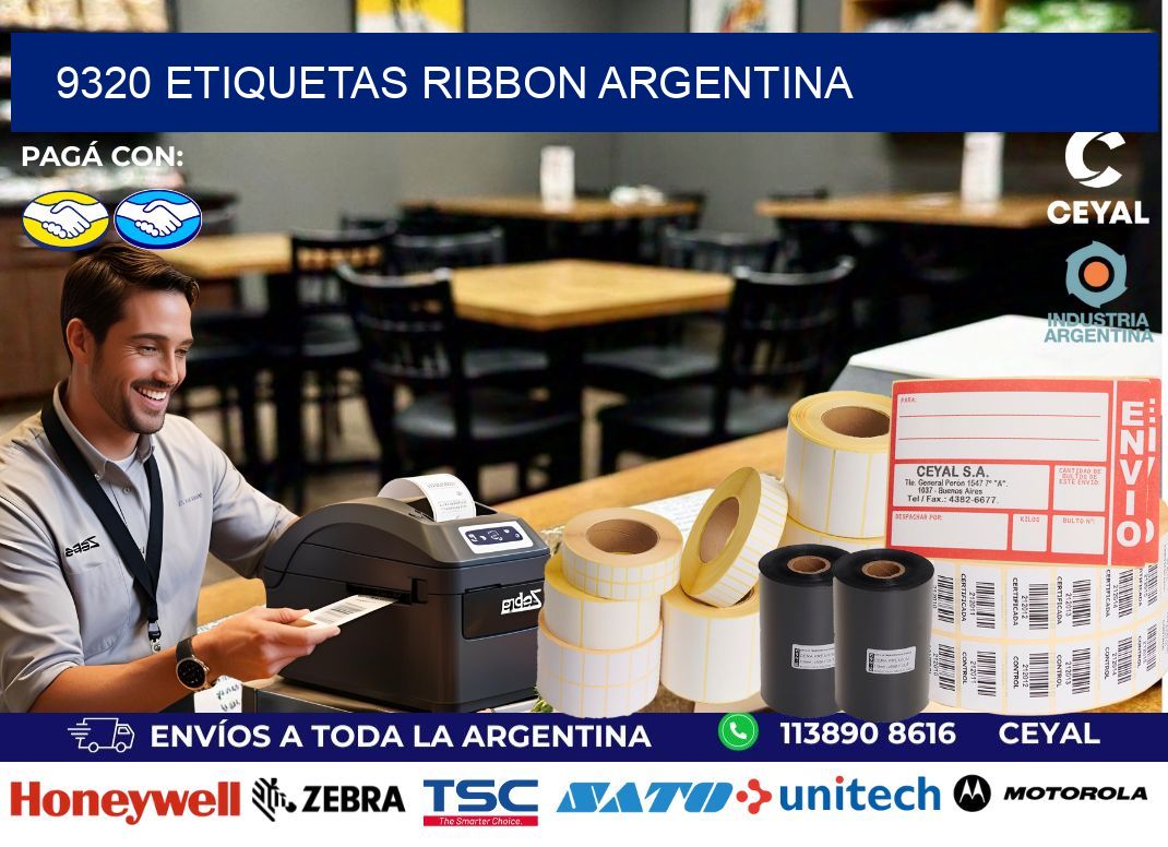 9320 etiquetas ribbon argentina