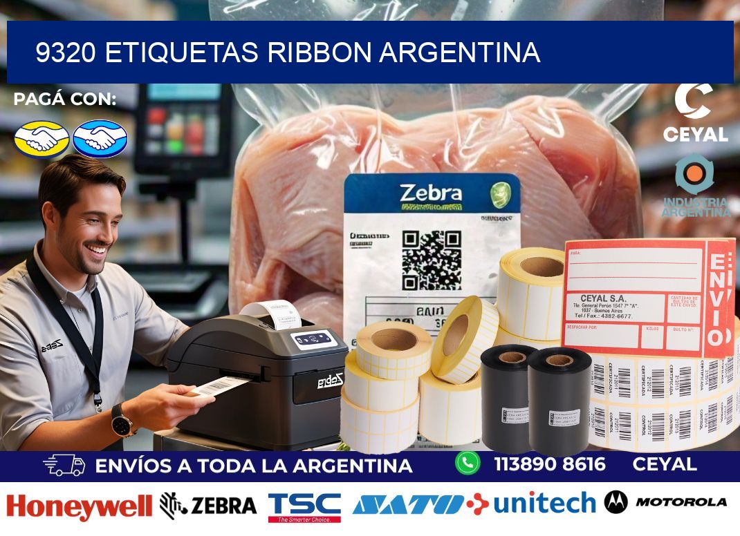 9320 etiquetas ribbon argentina