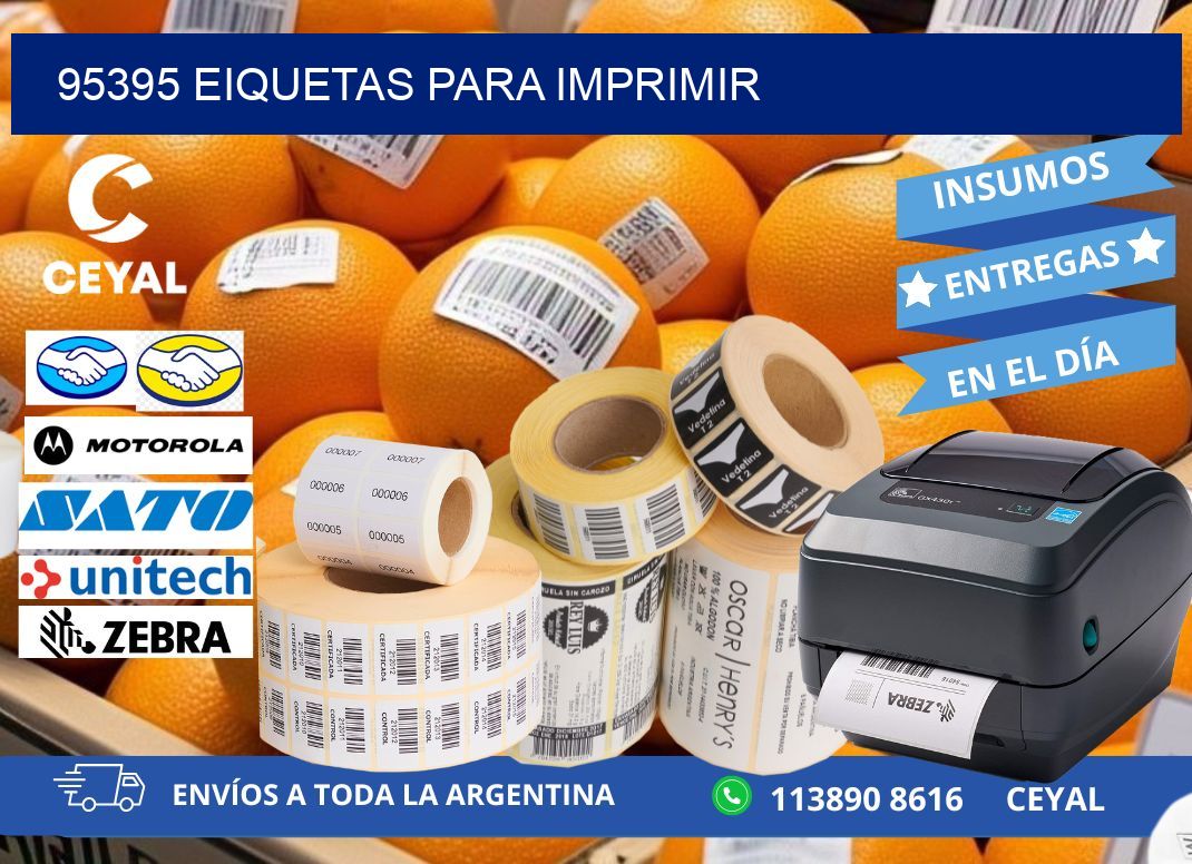 95395 EIQUETAS PARA IMPRIMIR