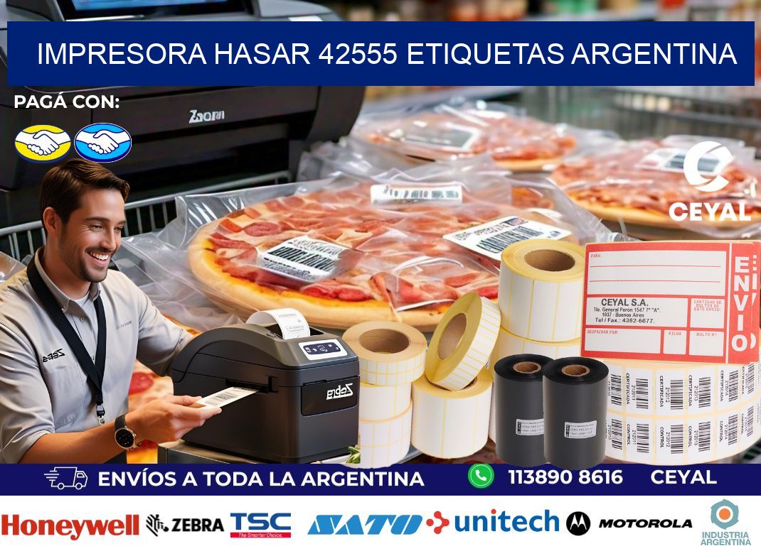 Impresora hasar 42555 etiquetas argentina