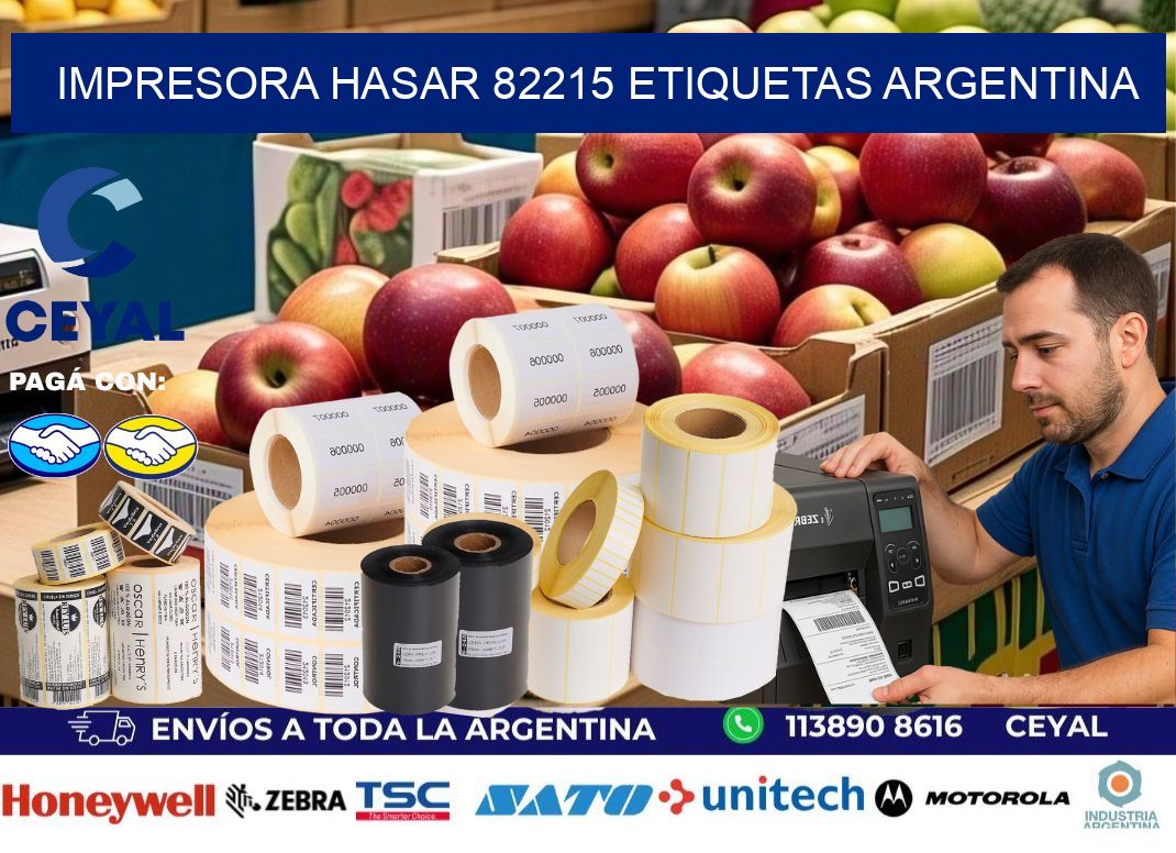 Impresora hasar 82215 etiquetas argentina