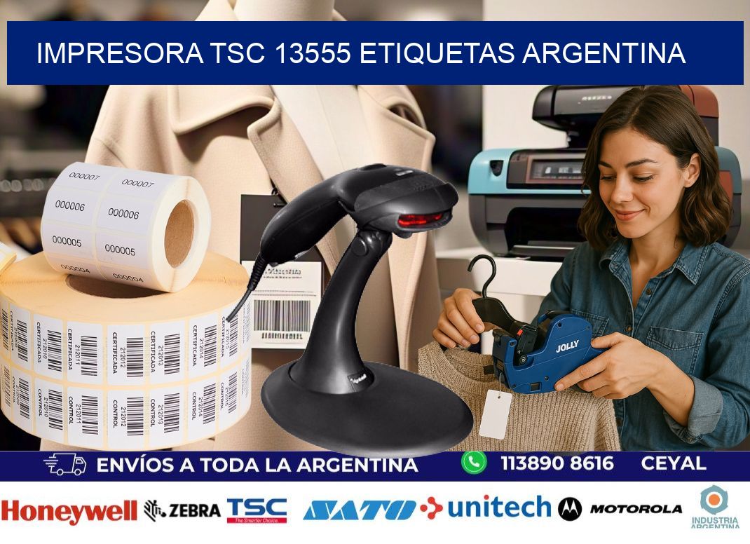 Impresora tsc 13555 etiquetas argentina