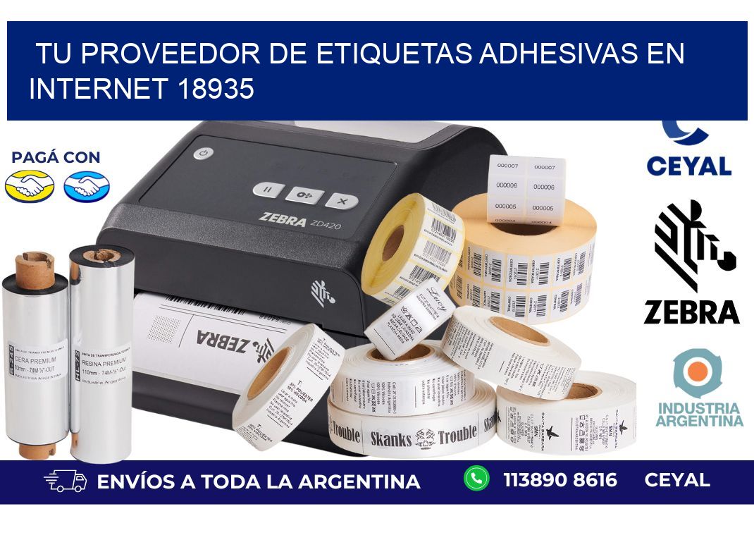 Tu Proveedor de Etiquetas Adhesivas en Internet 18935
