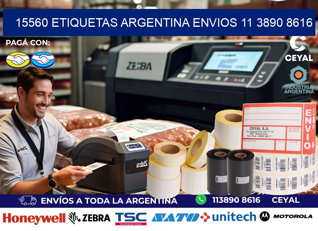 15560 ETIQUETAS ARGENTINA ENVIOS 11 3890 8616