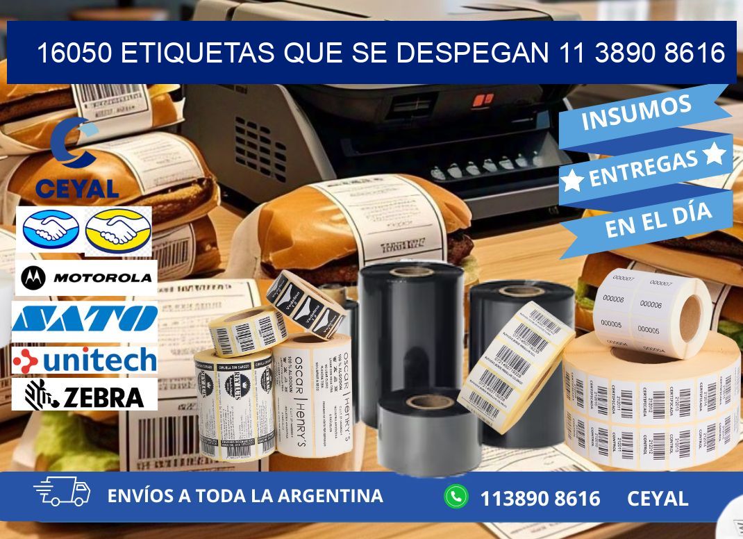 16050 ETIQUETAS QUE SE DESPEGAN 11 3890 8616