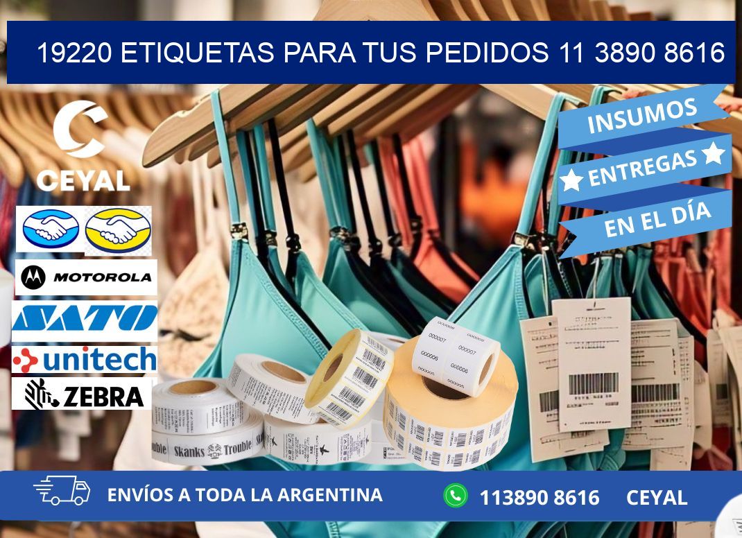 19220 ETIQUETAS PARA TUS PEDIDOS 11 3890 8616