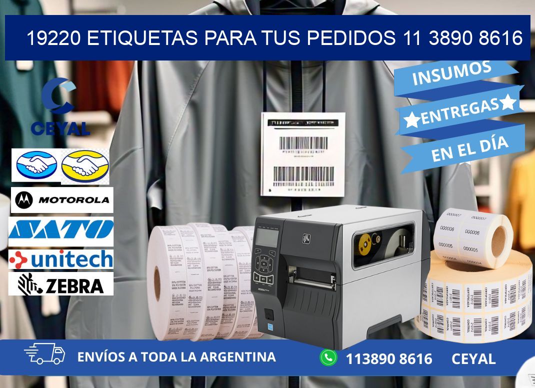 19220 ETIQUETAS PARA TUS PEDIDOS 11 3890 8616
