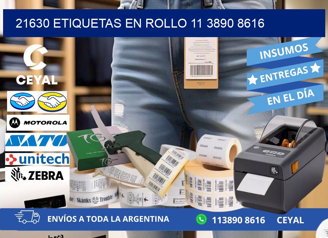 21630 ETIQUETAS EN ROLLO 11 3890 8616