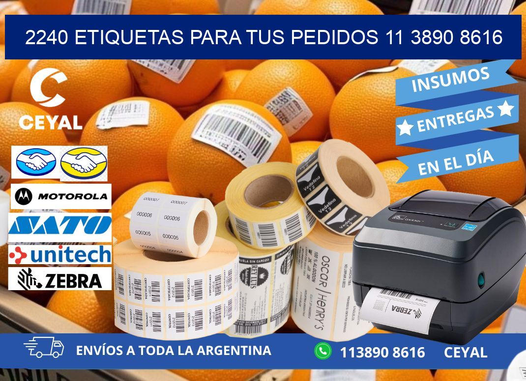 2240 ETIQUETAS PARA TUS PEDIDOS 11 3890 8616