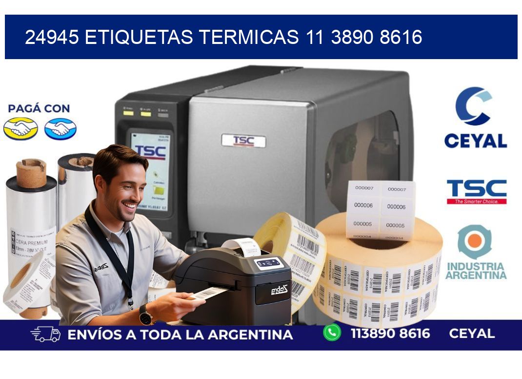24945 ETIQUETAS TERMICAS 11 3890 8616