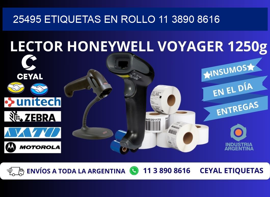 25495 ETIQUETAS EN ROLLO 11 3890 8616