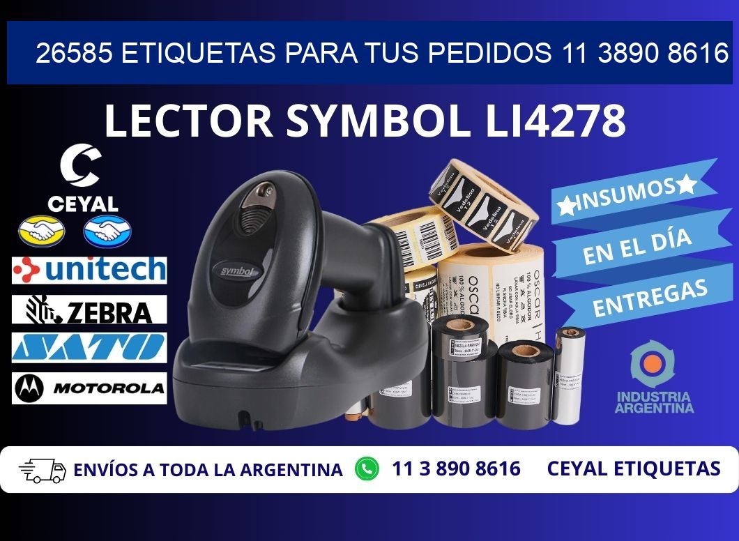 26585 ETIQUETAS PARA TUS PEDIDOS 11 3890 8616
