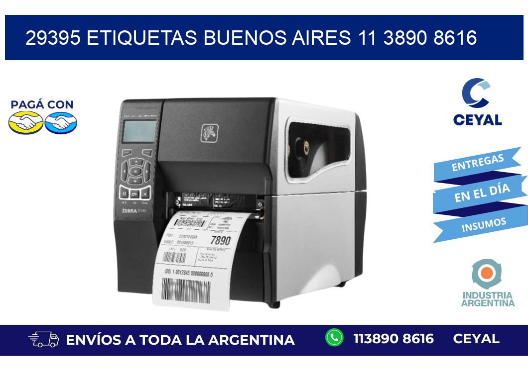 29395 ETIQUETAS BUENOS AIRES 11 3890 8616