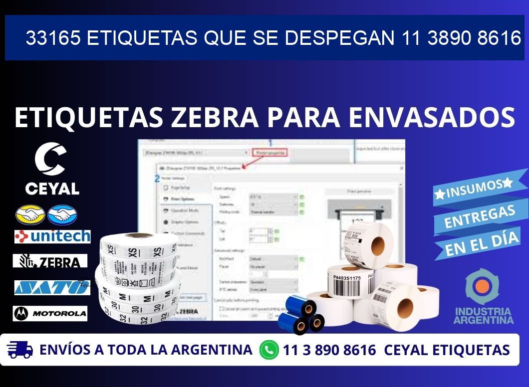 33165 ETIQUETAS QUE SE DESPEGAN 11 3890 8616