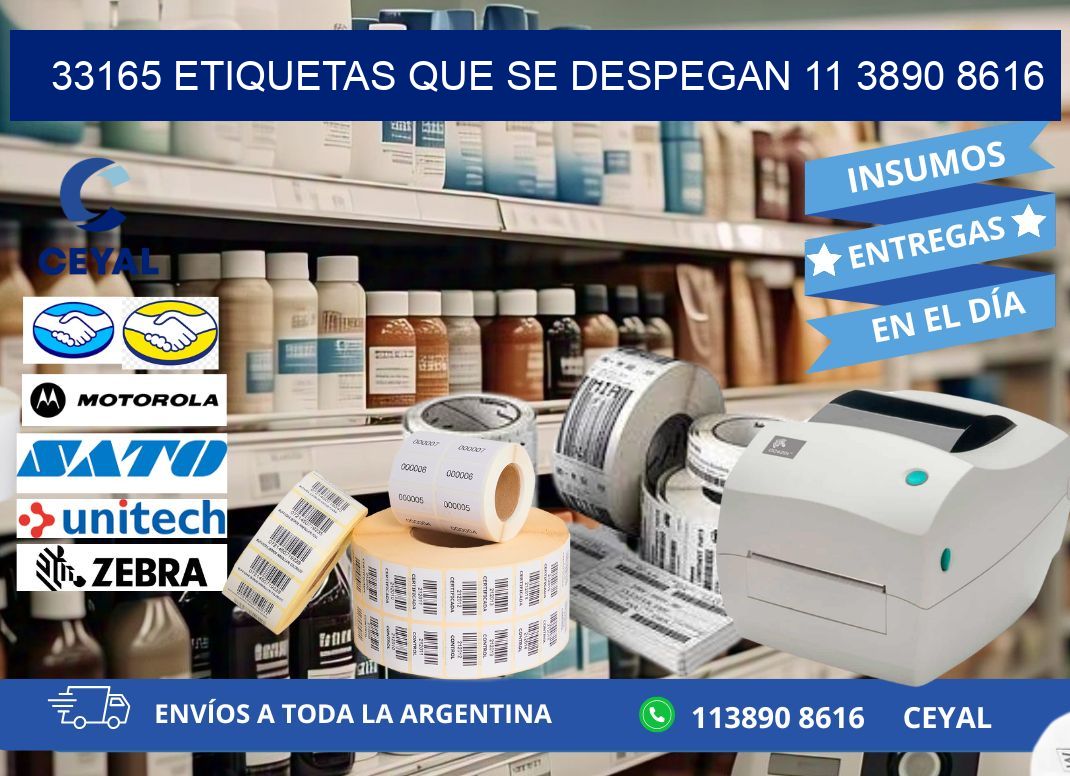 33165 ETIQUETAS QUE SE DESPEGAN 11 3890 8616