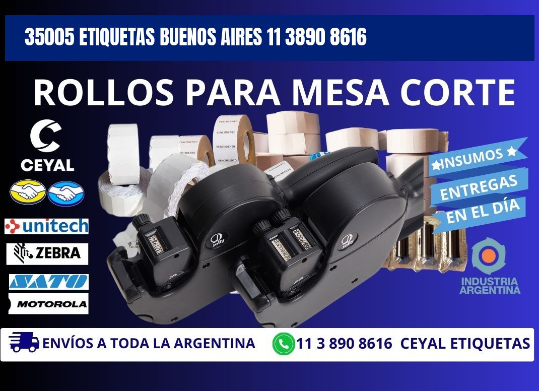 35005 ETIQUETAS BUENOS AIRES 11 3890 8616
