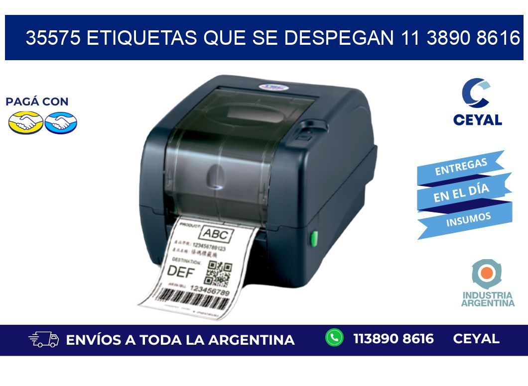 35575 ETIQUETAS QUE SE DESPEGAN 11 3890 8616