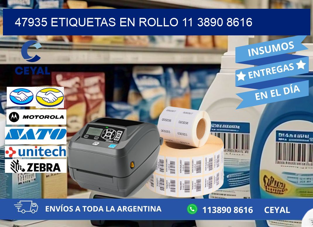 47935 ETIQUETAS EN ROLLO 11 3890 8616